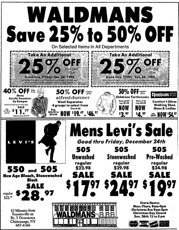 Part 2 Chittenango (NY) Waldman’s Department Store A Family of Stores