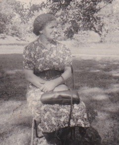 Annie (Perelman) Cohen - taken in Keeseville NY where her son Bill Cohen lived.